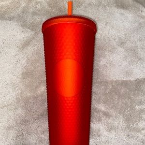 Starbucks 2020 Red Studded Matte Holiday Cup